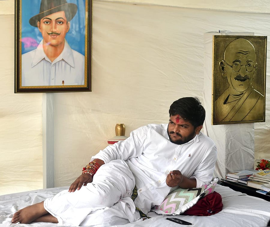 Hardik on Monday received support from Delhi Chief Minister Arvind Kejriwal and former Uttar Pradesh chief minister Akhilesh Yadav.