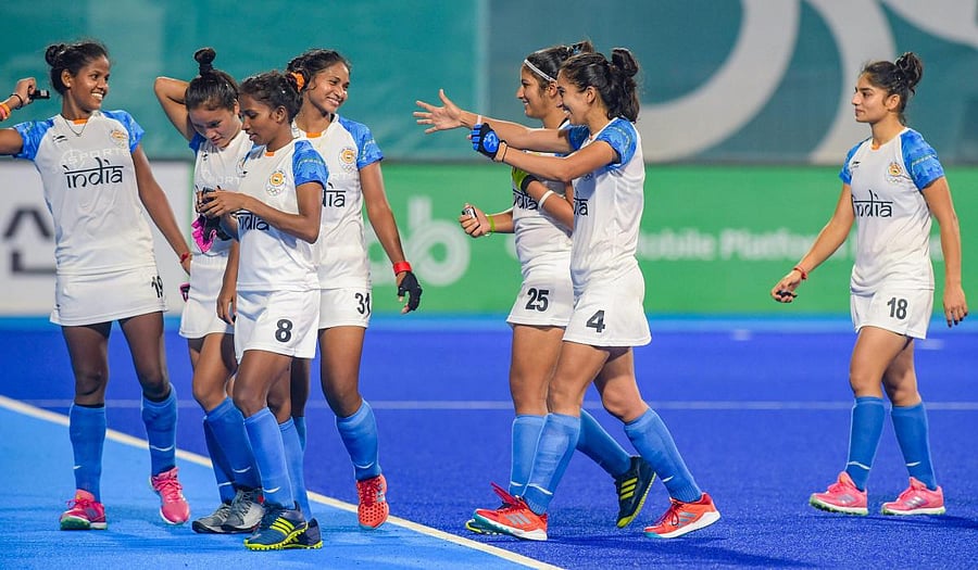  Indian women's hockey team . PTI file photo. 