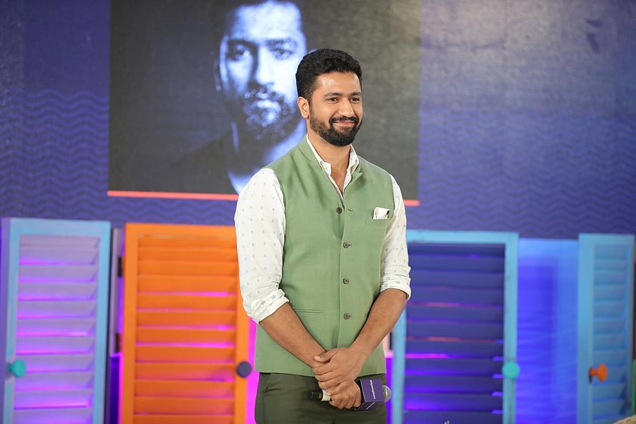 Vicky Kaushal at We The Women Asia programme in Bengaluru. (DH File Photo/Ranju P)