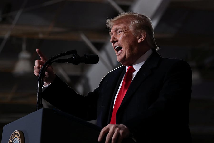 US President Donald Trump. (REUTERS File Photo)