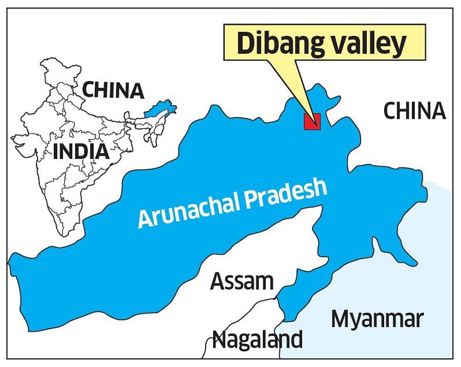 More than 10 Chinese soldiers were spotted in the upper Dibang region of the northeastern state.