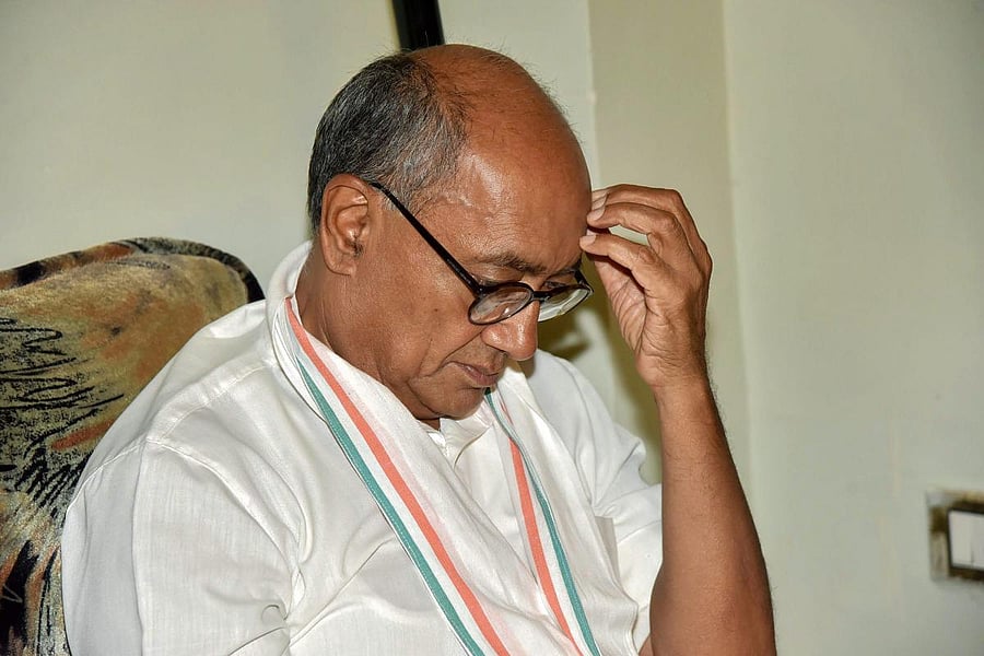 Senior Congress leader Digvijay Singh. PTI file photo