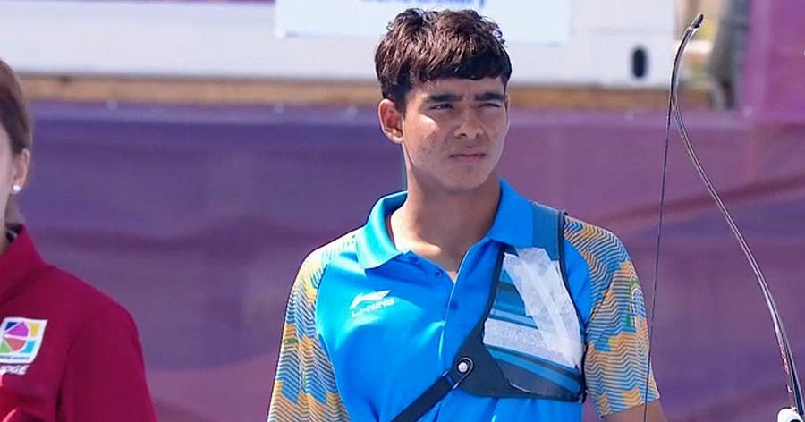 Akash Malik. Twitter/@OlympicPressOrg