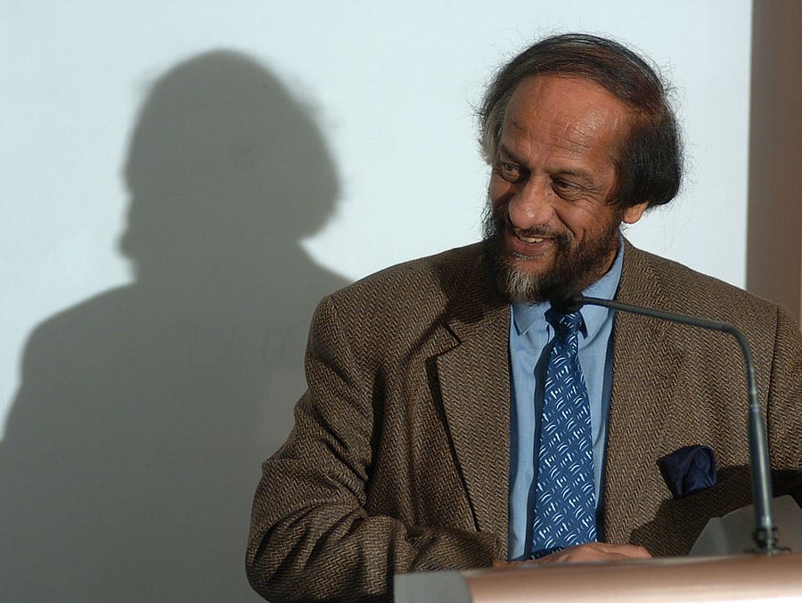 Former TERI chief R K Pachauri. (DH File Photo)