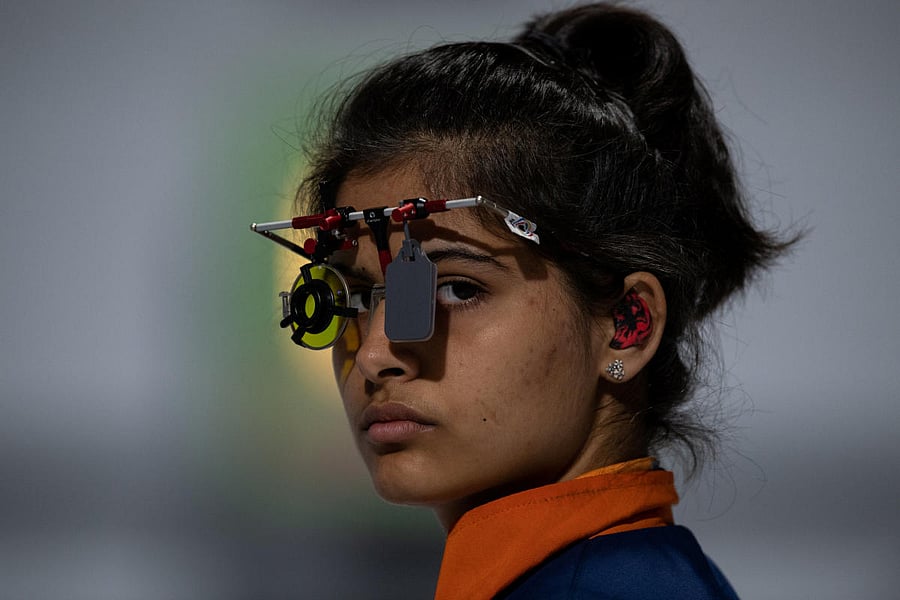 ACE PERFORMER: With a gold in the 10m air pistol event at the Youth Olympic Games, Manu Bhaker proved she is one the big talents to watch out for. REUTERS