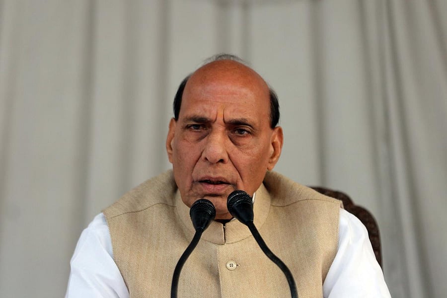 Home Minister Rajnath Singh. (File photo)