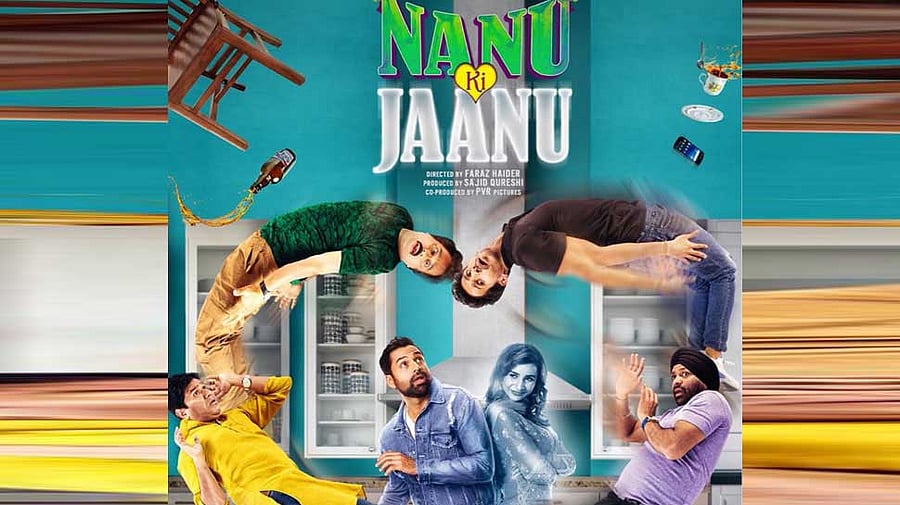 Faraz Haider’s Naanu Ki Jaanu (NKJ), a remake of the critically acclaimed Tamil film Pisaasu (2014), attempts something different and daring. It tries to give a comic spin to maverick auteur Mysskin’s brilliant horror thriller. But Haider’s film falls flat on its face, like hundreds of other lazy remakes. Movie poster