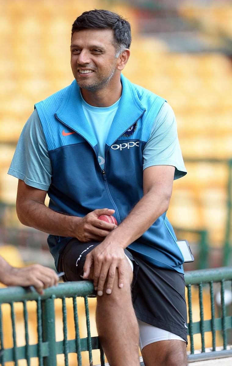 Rahul Dravid was impressed with Hyderabad pacer Mohammed Siraj's maturity. DH PHOTO/SATISH BADIGER