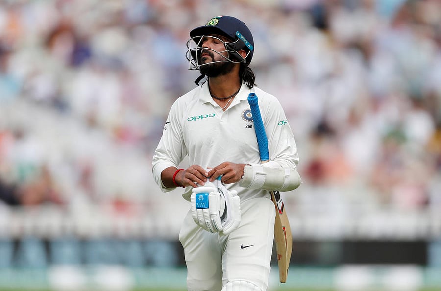 TOUGH TIMES: Indian openers have struggled to make meaningful contributions, compounding India's batting woes. Reuters