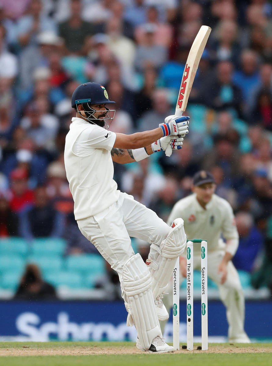 Virat Kohli was one of the few positives for India in the series against England. AFP