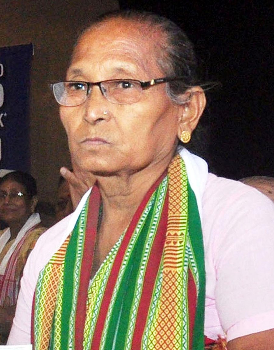 Burubala Rabha in Guwahati. Photo/Manash Das