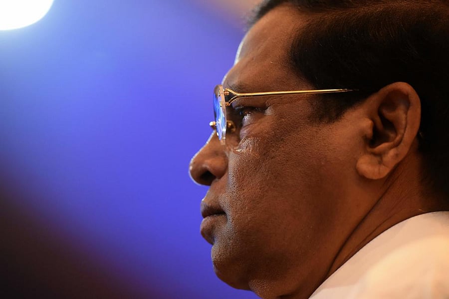 Sri Lankan President Maithripala Sirisena. (AFP File Photo)