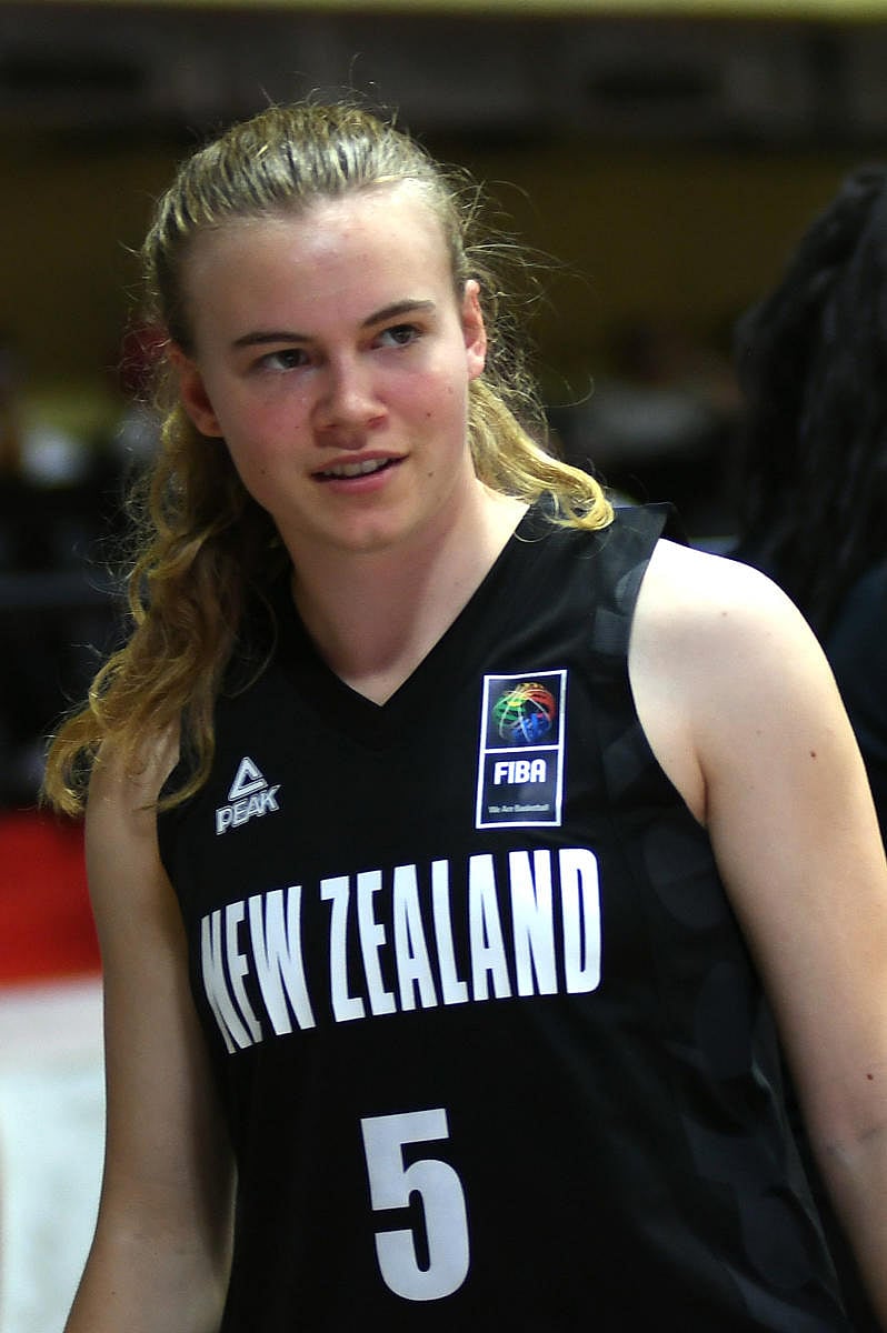 Sofia Kennedy, besides playing basketball for her country, is also a cross country runner. DH photo