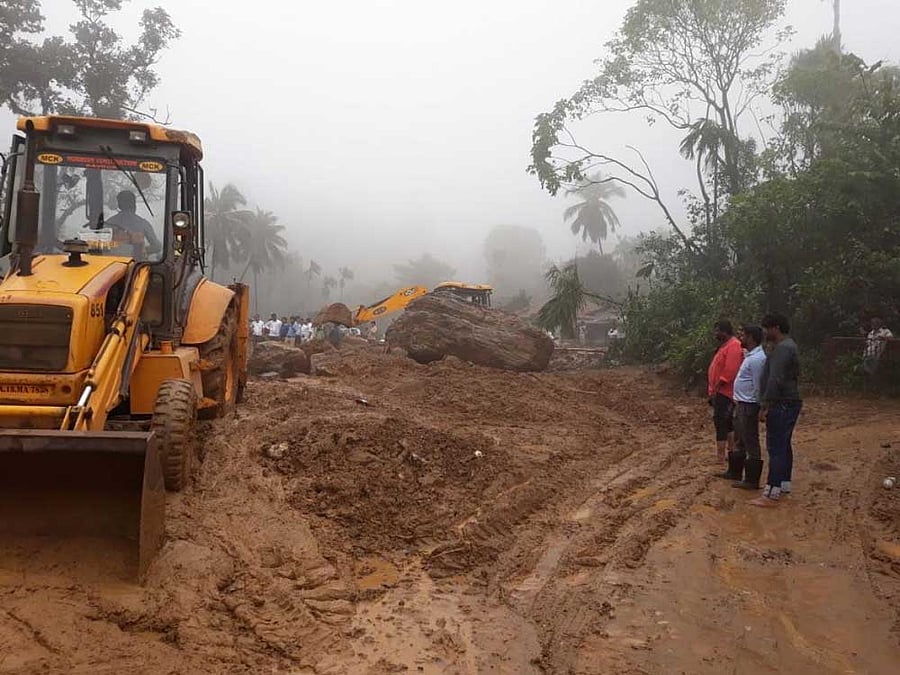 The landslides in the second week of August had taken a toll on the highway from Jodupala to Madikeri. Portions of the roads were washed away at Monnangeri, Madenadu, Hattihole and other areas. The district had banned the movement of vehicles on the stretch. To help the residents, the KSRTC had been allowed to run minibuses from Koinadu to Madikeri. DH file photo
