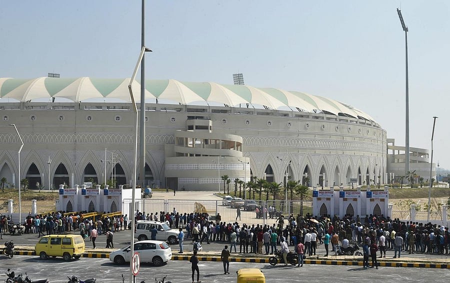 Ekana Stadium in Lucknow. PTI file photo