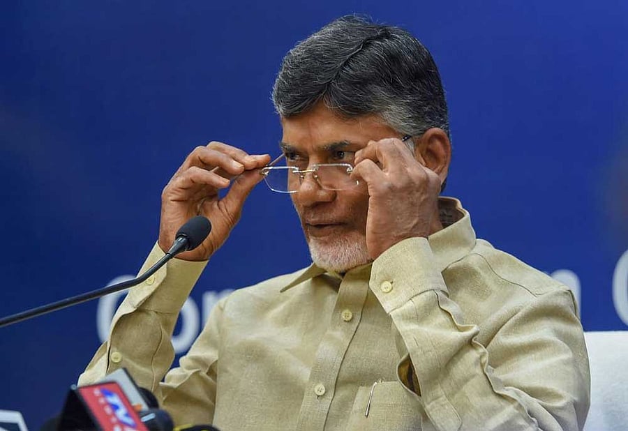 Andhra Pradesh Chief Minister Nara Chandrababu Naidu. (PTI File Photo)