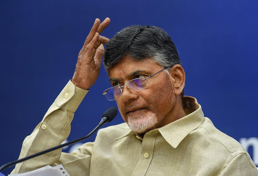 Andhra Pradesh Chief Minister N Chandrababu Naidu. PTI file photo