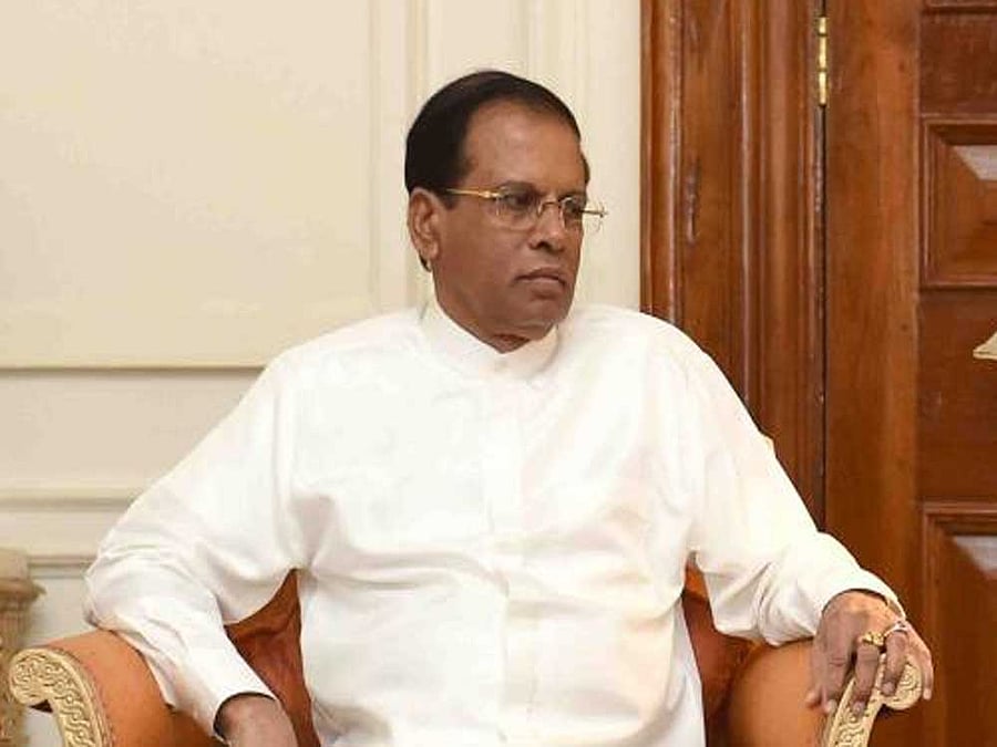 President Maithripala Sirisena. AFP file photo
