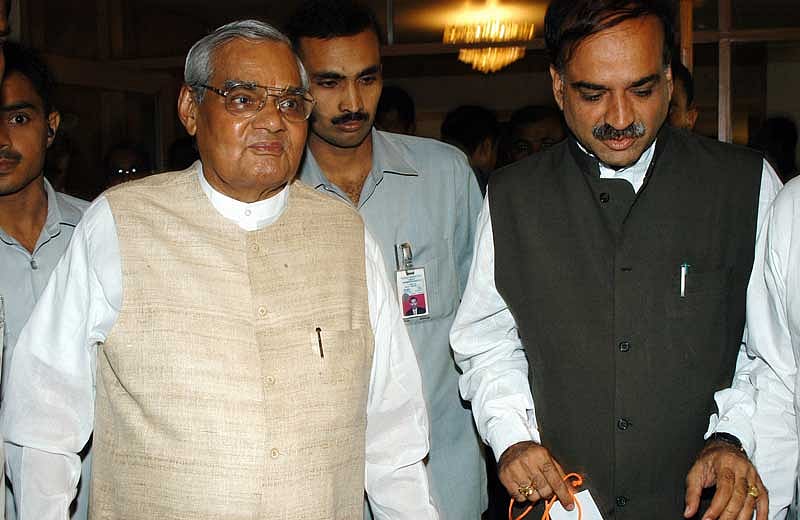 At age 39, Ananth Kumar became a Cabinet minister in the Atal Bihari Vajyapee cabinet in 1998.