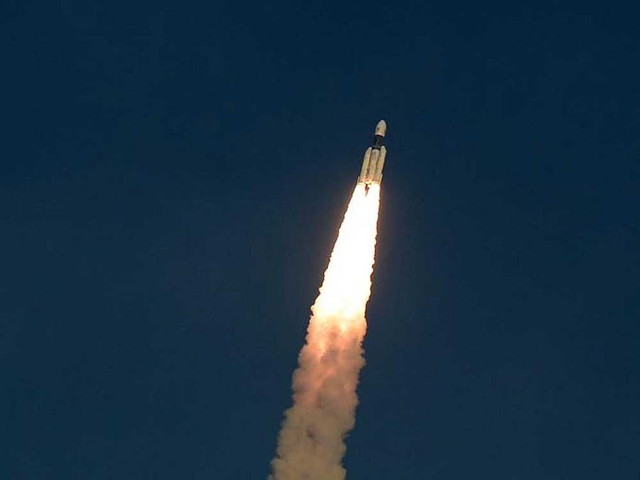 The ISRO's communication Satellite GSAT-29, on board the Geosynchronous Satellite Launch Vehicle (GSLV-mark III-D2), launches in Sriharikota in the Indian state of Andhra Pradesh. AFP photo