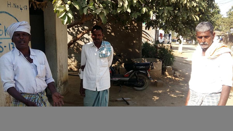 Villagers of SingaramOngoing work of Mallannasagar reservoirBy JBS umanadh