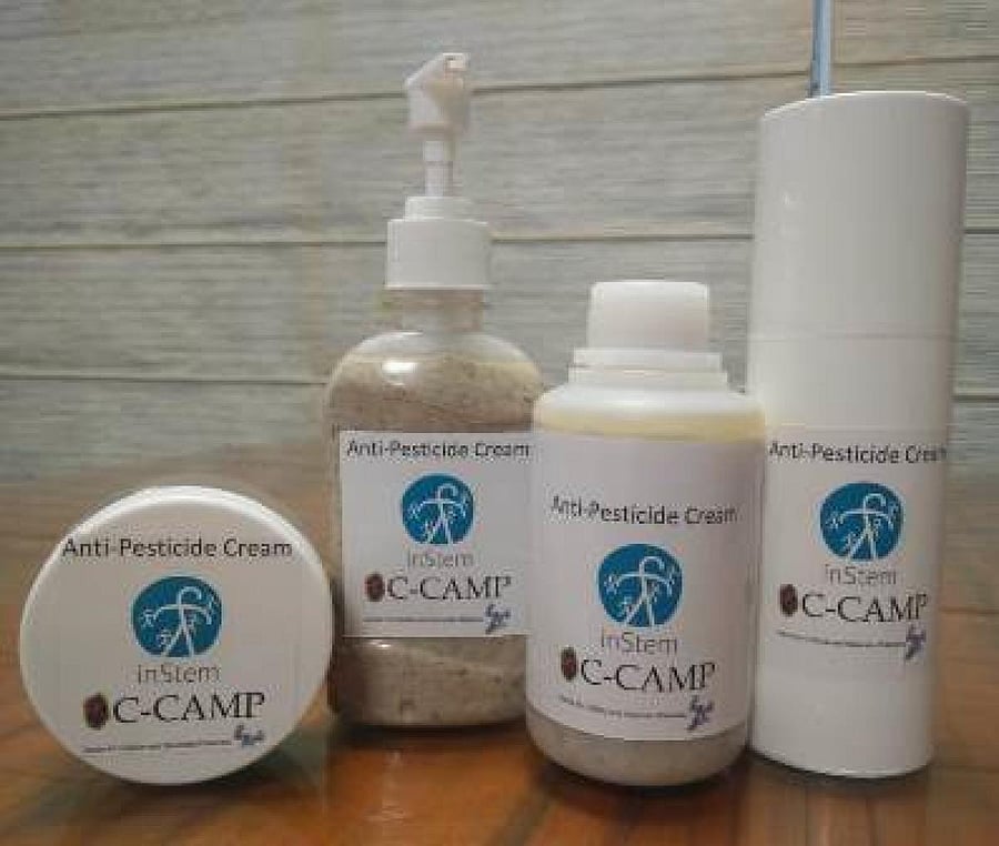 “The ointment will provide 100% protection to farmers against the harmful chemicals in pesticides,” said Praveen Kumar Vemula, a scientist at the Institute for Stem Cell Science.