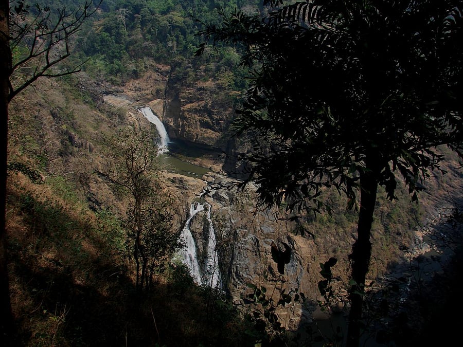 Magod Falls; (right) Marikamba Temple; (below) Vadiraja Mutt, Sirsi. PHOTOS BY AUTHOR