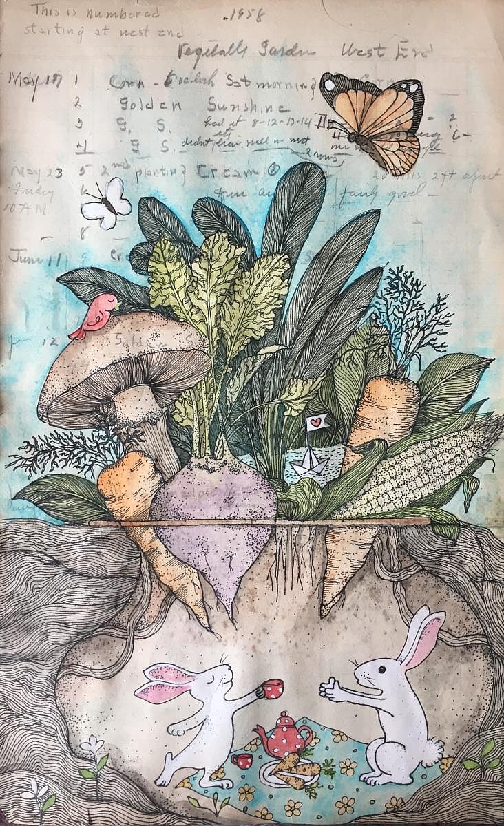 Bakula Nayak's artwork