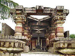 The temple at Kalpagur in Trikutaalaya. JBS Umanadh