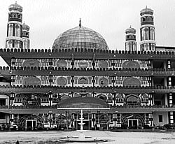 The glass mosque in Shillong. Courtesy Sayeedullah Nongrum, General Secretary of the Shillong Muslim Union