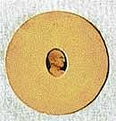 The miniature painting of Mahatma Gandhi