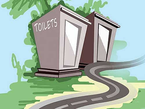 The target set under the mission was 5.07 lakh public toilet seats. said Union Ministry of Urban Affairs and Housing Secretary Durga Shanker Mishra. DH file photo