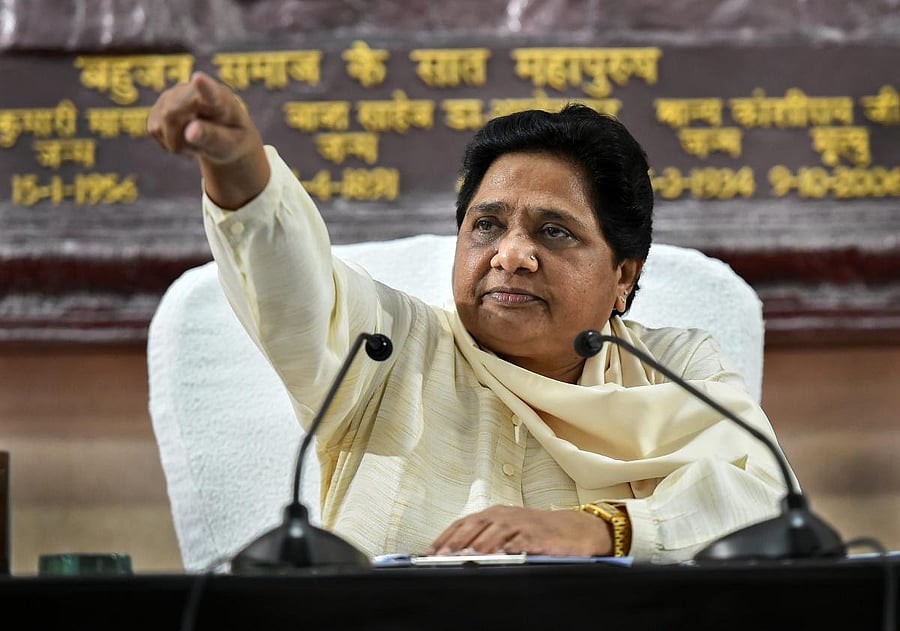 Bahujan Samaj Party supremo Mayawati. (PTI File Photo)