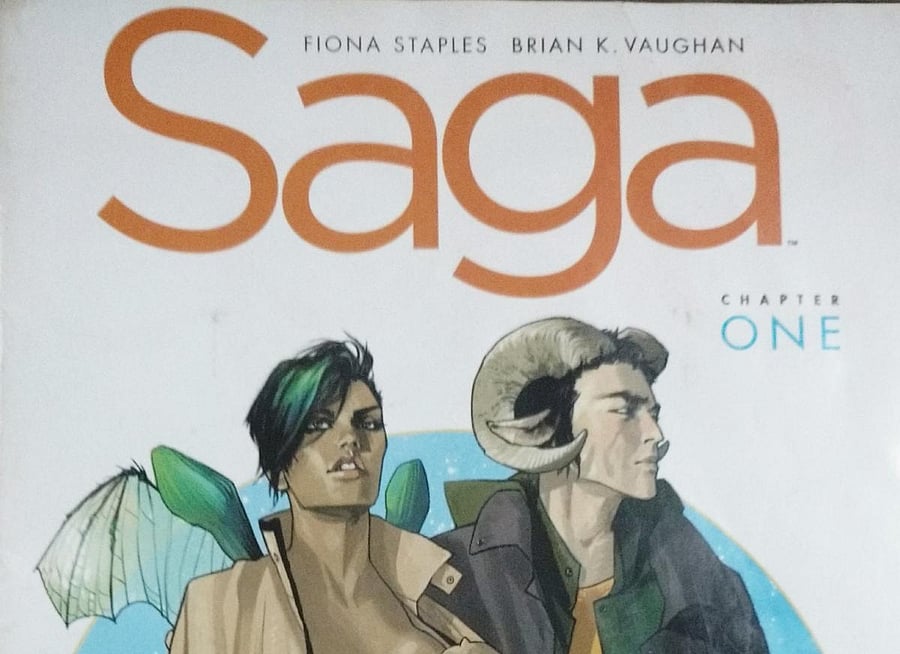 One of the comics’ covers