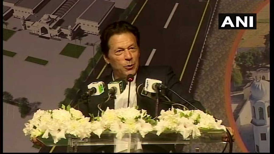 Pakistan Prime Minister Imran Khan. (Image courtesy ANI/Twitter)