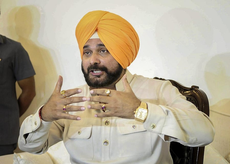 Punjab Cabinet Minister Navjot Singh Sidhu. PTI File Photo 
