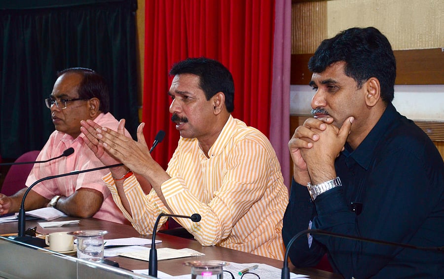 Dakshina Kannada MP Nalin Kumar Kateel urges railways to be people-friendly at the railway greivance meeting organised  at Netravathy hall in dakhsina kannada zilla panchaya premises on Wednesday.
