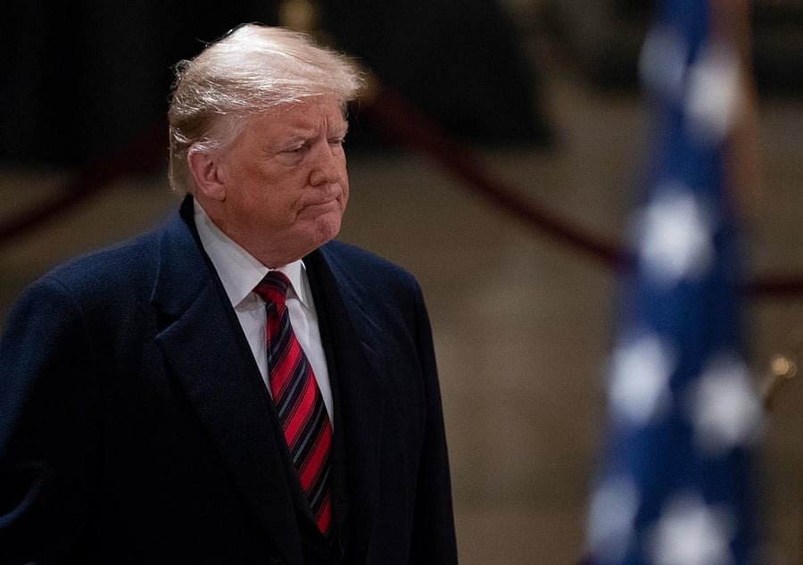 US President Donald Trump (AFP Photo)