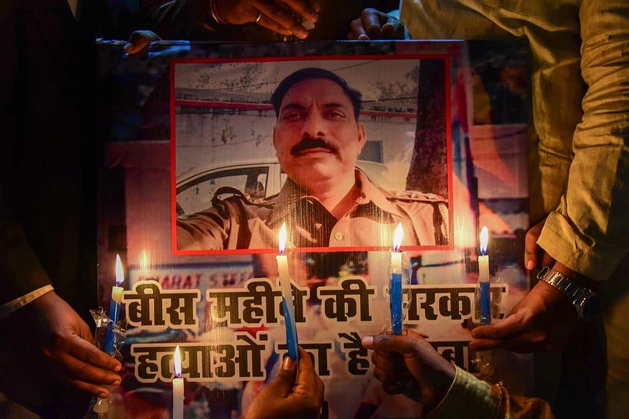 The Congress on Saturday slammed Uttar Pradesh Chief Minister Yogi Adityanath for terming the killing of a police inspector in Bulandshahr mob violence an "accident" and said it was to an attempt to "derail" probe into the case. PTI file photo