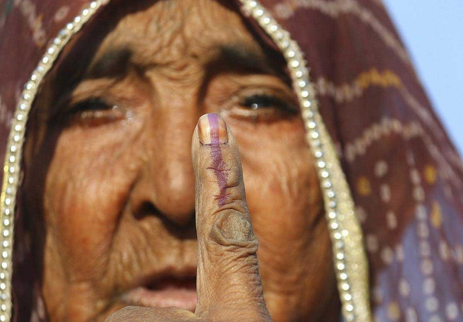 A day before counting of votes for the Assembly elections in five states, the mood in the Congress is of elation while the BJP is somewhat sombre. But there is trepidation is in both camps. PTI file photo
