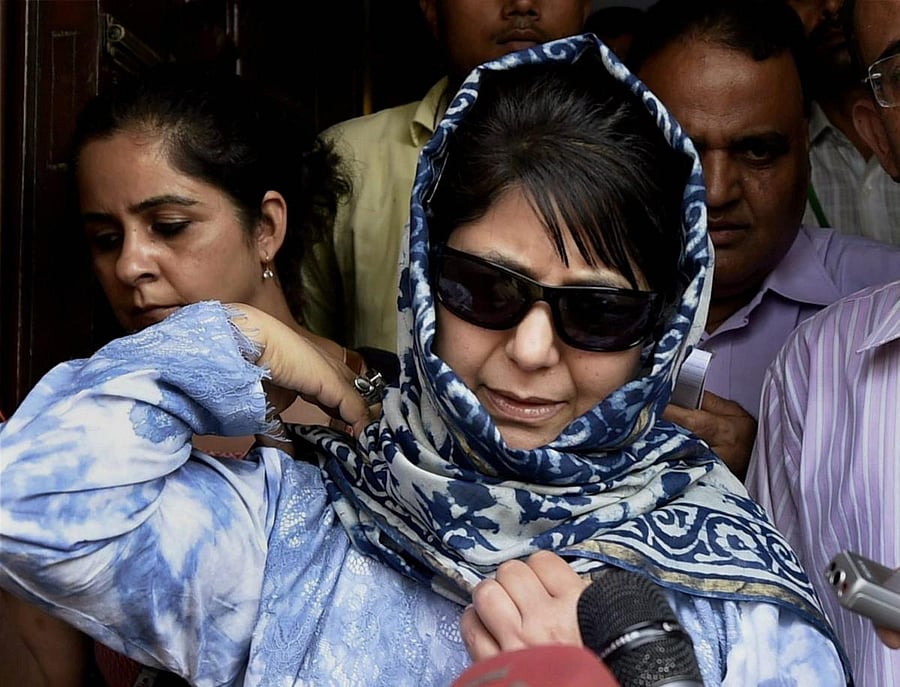 Jammu and Kashmir Chief Minister Mehbooba Mufti. PTI File Photo