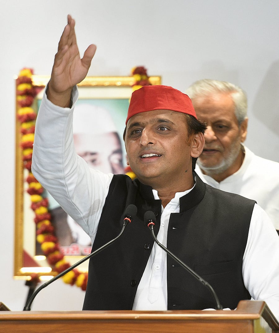 In picture: Samajwadi Party (SP) supremo Akhilesh Yadav. 