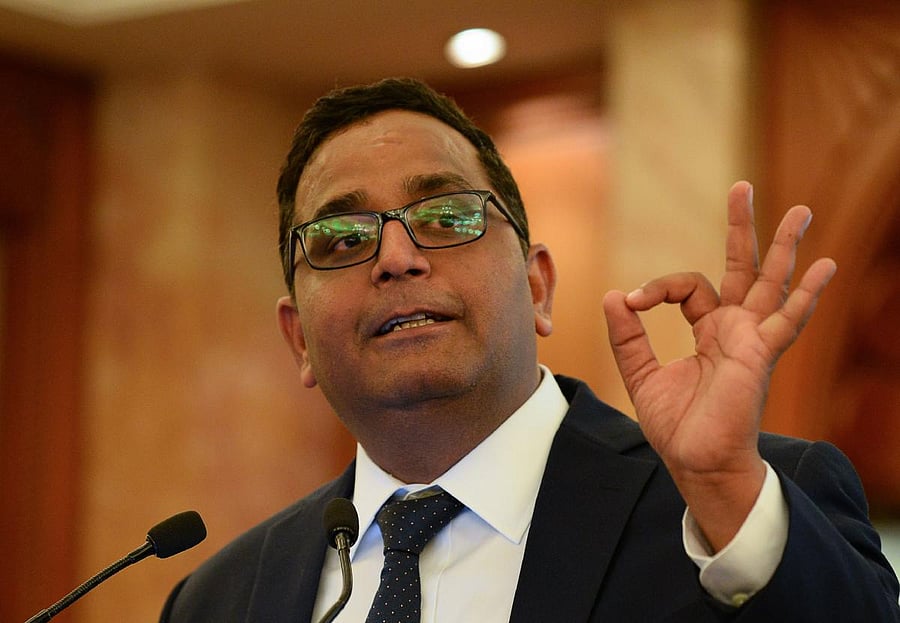 Founder and CEO of Paytm Vijay Shekhar Sharma. AFP