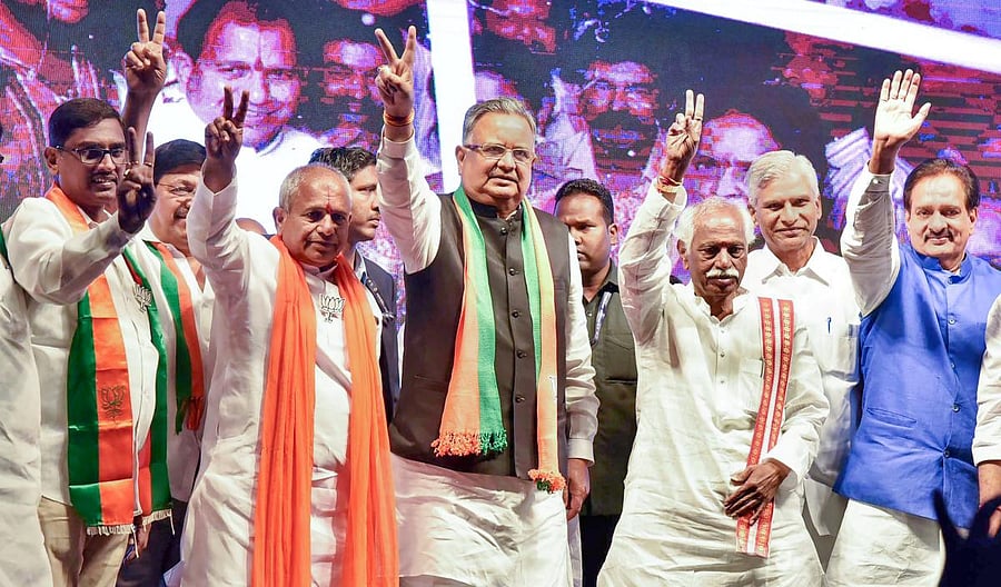 Raman Singh. PTI file photo.