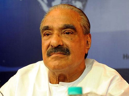 Kerala Congress (M) chief and former finance minister K M Mani. Image courtesy Twitter