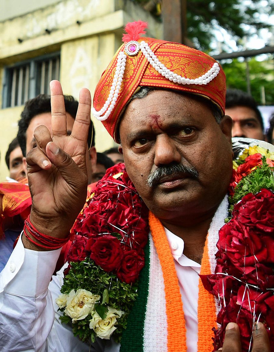 In picture: Congress legislator S T Somashekhar. DH Photo. 