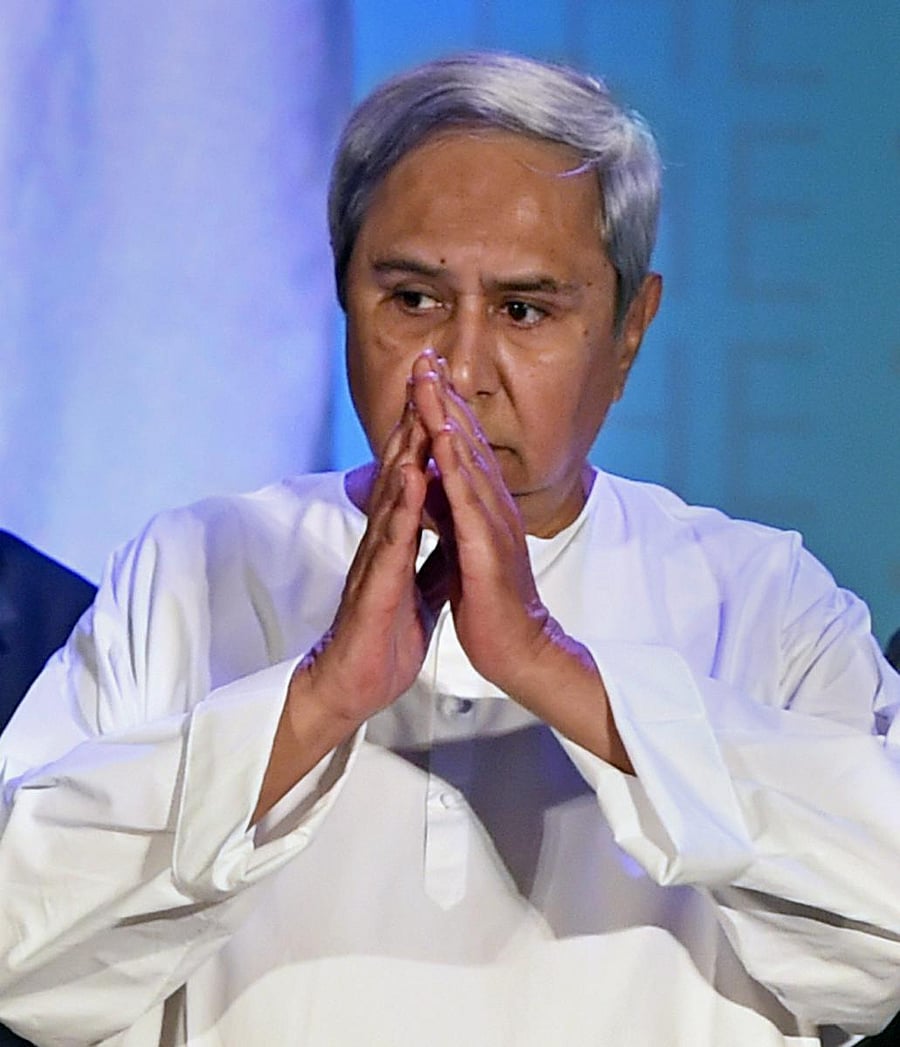 Odisha CM Naveen Patnaik. PTI
