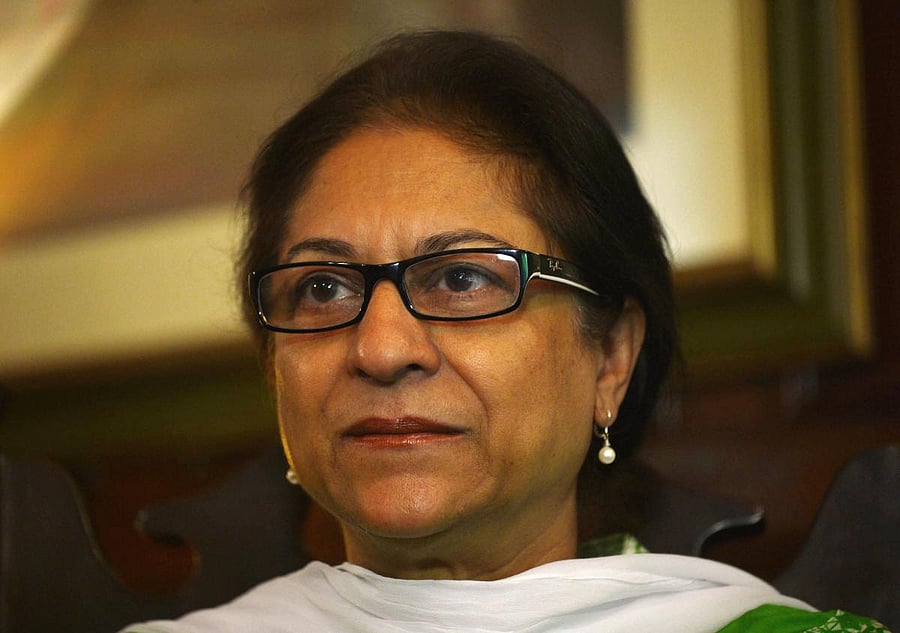 Pakistani human rights activist and Supreme Court lawyer Asma Jahangir. AFP File photo