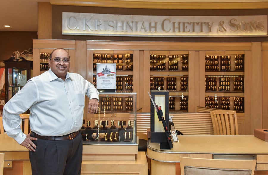 C Vinod Hayagriv, MD, C Krishniah Chetty and Sons. DH photo by S K Dinesh