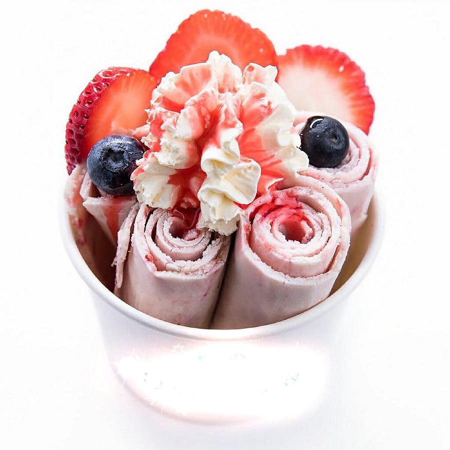 Thai rolled ice cream was a favourite of many in 2018.